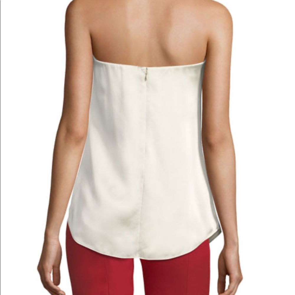 Theory || NWT Zalballa Silk Halter Top Blouse